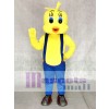Tweety Looney Tunes pájaro amarillo con overol azul Disfraz de mascota